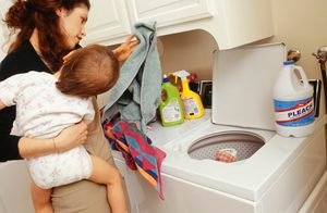 Efectos de los productos de limpieza del hogar que tienen cloro